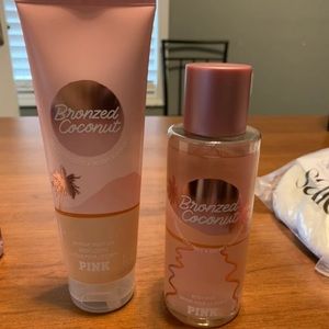 PINK lotion and body spray